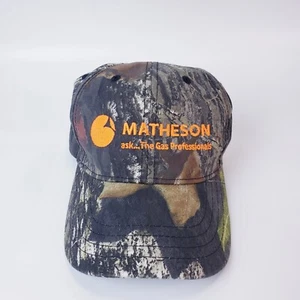 Gorra camuflada marca Mossy Oak logotipo de Mathenson Gas Professionals - Imagen 1 de 5
