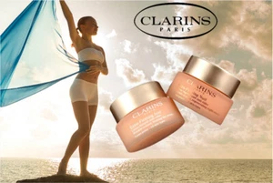 CLARINS Extra Firming Day & Night Creams Set 1.7oz+1.6oz Anti Aging Skincare - Picture 1 of 3