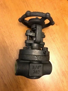 Vogt SERIES 12111 3/4"  Manual Steel Threaded Gate Valve Npt 800# NEW Open Box - Picture 1 of 4