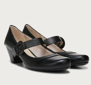 LifeStride Rozz Mary Jane Damen-Pumps Blockabsatz schwarz Größe 7,5 - Bild 1 von 5