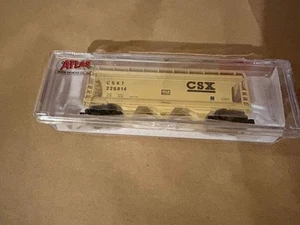 N Scale - (Atlas) 50006114 ACF 3560 Covered Hopper "CSX" #226814 NIB - Picture 1 of 3