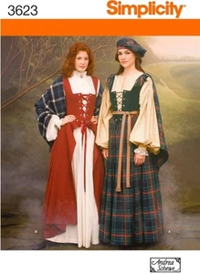 Simplicity Vintage 3623 Pattern Costume & Hat Sizes 14,16,18,20 - Picture 1 of 2