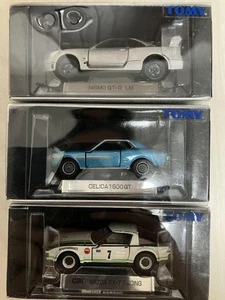Tomic Limited GT-R Celica 1600GT RX-7 3-Unit Set Rare Racing Collection - Picture 1 of 7