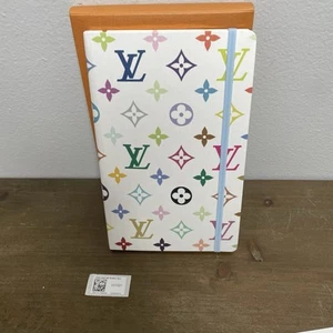 LV X TM Multicolor White Jane Notebook - Picture 1 of 14