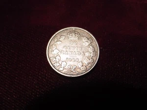 1903H CANADA SILVER 10 CENTS! - Picture 1 of 2