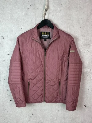 Chaqueta acolchada en polvo Barbour International Farleight para mujer de manga larga talla M Foto 1 de 4