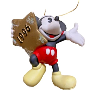 Disney Mickey Mouse 1996 Star Christmas Ornament by Enesco - Picture 1 of 2
