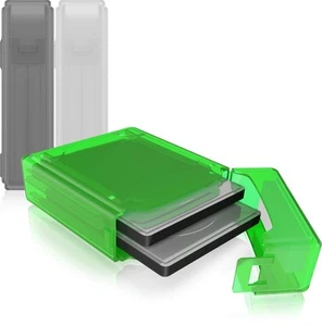 ICY BOX IB-AC6025-3 Set of 3 Dual Hard Drive Boxes for 2.5 Inch HDD/SSD for Prot - Afbeelding 1 van 7