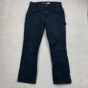 Carhartt Doble Rodilla Pato Resistente Flex Ajuste Relajado Carpintero Envejecido 34x30 - Imagen 1 de 15