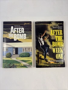 After the Bomb & Week One Paperback Books Gloria D. Miklowitz Set Point - Picture 1 of 5