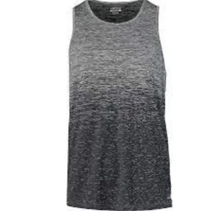 BCG Running Men's Racerback Scoop Neck Sleeveless Tank in Black Ombre Small $42 - Picture 1 of 5