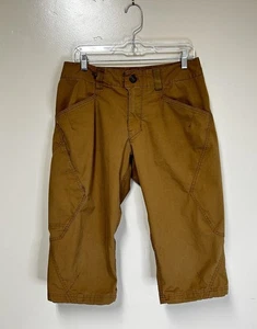 Patagonia Hombres 32 Venga Rock 18” Marrón Bragas Senderismo Capri Pantalones Escalada Cortos - Imagen 1 de 10