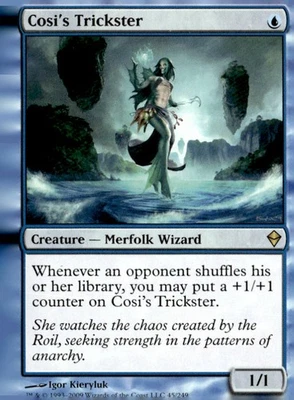Zendikar #45 Cosi's Trickster - Image 1 of 2