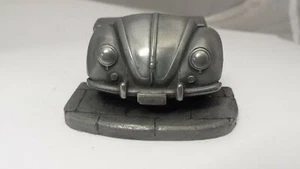 Beetle    Pewter Effect Car pen Holder desk paper weight etc - Picture 1 of 1