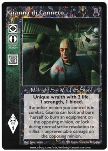 Gianna di Canneto The Unaligned Kickstarter V:TES VTES Vampire CCG - Picture 1 of 1