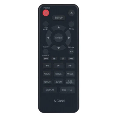 NC095 Replace Remote for Sanyo DVD Player FWDP105 FWDP105F B FWDP175F FWDP105FA