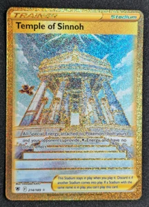 Temple of Sinnoh 214/189 - Pokémon TCG - Gold Secret Rare - Astral Radiance NM - Picture 1 of 3