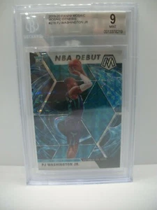 PJ WASHINGTON 2019-20 Panini Mosaic Genesis #278 BGS como nuevo 9 avispones radiocontrol - Imagen 1 de 1
