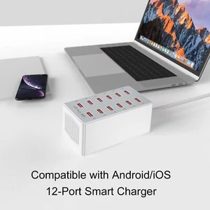 60W 5V 2.4A 12 portów Przenośne wielofunkcyjne stacje ładujące USB Ładowarki USB - Zdjęcie 1 z 10