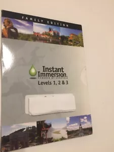 Instant Immersion French Levels 1,2,3 FAMILY EDITION. Free Shipping! - Picture 1 of 3