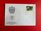 AUSTRIA 1974 FDC ENVIRONMENT PROTECTION GAUNTLET ROSE