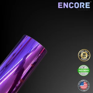 Encore® EFX21 Mirror Purple Adhesive Vinyl for Decals/Stickers - MADE IN USA - Picture 1 of 5