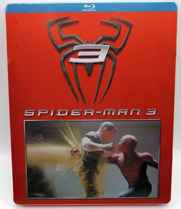 NEU Spider-Man 3 Limited Edition Blu-ray Steelbook Future Shop CA - Imagen 1 de 4