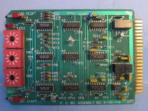 barmag electronic K-05-120 EEEA Type P Circuit Board PLC K05120 Siemens Dynisco - Picture 1 of 2