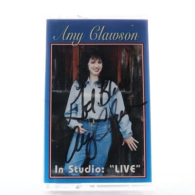 Amy Clawson In Studio Live (Cassette Tape, 1998) SIGNED Autographed TESTED - Image 1 of 4