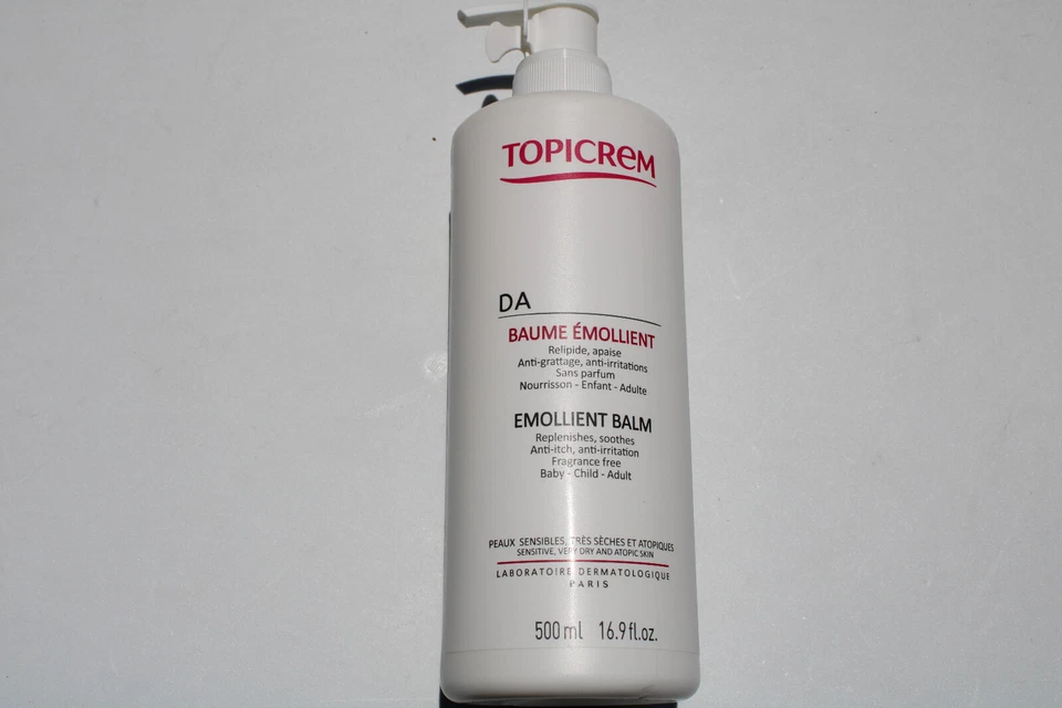 Topicrem Atopic Skin DA Emollient Balm 500ml(EXPIRATION 10/2025) - Image 1 of 1