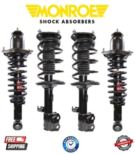 Complete Monroe Front & Rear Strut For 2009-2010 Toyota Matrix Pontiac Vibe - Picture 1 of 1