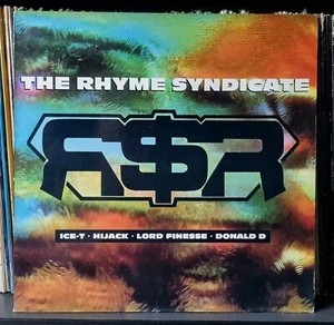 The Rhyme Syndicate - Ice-T, Hijack, Donald D, Lord Finese (Sire) LP 1991 Album - Picture 1 of 3