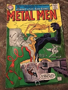 1964 DC Metal Men “Revolt Of The Gas Gang” Comic No.10 Vintage Rare - Picture 1 of 3