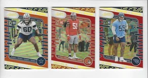 2024 Absolute ROOKIE HOBBY Lot of (3) All Numbered # /75 /125 Hall Latham Guyton - Bild 1 von 2