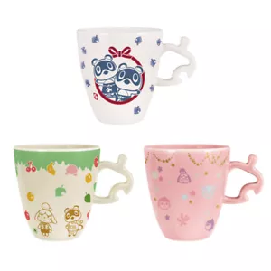 Animal Crossing Ichiban Kuji Prize C Mug set shizue Tanukichi Very Rare NEW - Picture 1 of 3