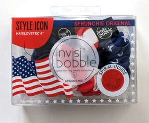 Style Icon invisibobble Sprunchie Multipack Hair Elastics Americana - 2pc - Picture 1 of 2