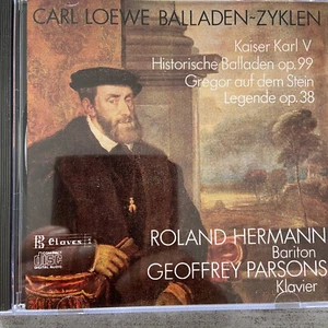 LOEWE: Balladen-Zyklen - Hermann / Parsons (CH CD Claves 50-8106 / neu) - Bild 1 von 3