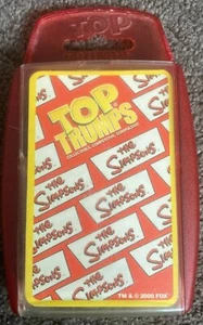 Top Trumps The Simpsons 2000 TV Cartoon Trading Cards Pick Your Own Card - Picture 1 of 30