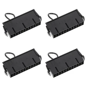 4 Pcs Leistungsstarter 24-poliger Netzteil-Starter ATX-Netzteil-Jumper-Brücke - Bild 1 von 12