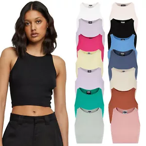 Urban Classics Damen Top Rib Bauchfreies Shirt T-Shirt Top-Shirt X-Cut XS-5XL - Bild 1 von 58