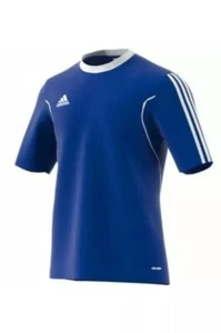 Adidas Men’s Climalite Squadra 13 Jersey Shirt Cobalt White Adult X Large - Picture 1 of 3
