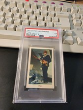 1965-68 Dutch Gum Card Unnumbered Set 3 The Beatles Paul McCartney PSA 5 