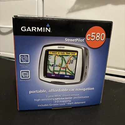 Navegador GPS Garmin Street Pilot C580 probado funciona Foto 1 de 4
