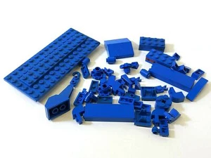 Vintage Lego blau Ersatzteile gemischt Konvolut T489 - Bild 1 von 2