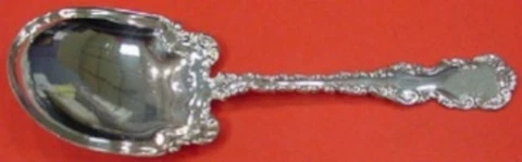 Louis XV by Whiting-Gorham Sterling Silver Berry Spoon 9" Serving Heirloom Cover