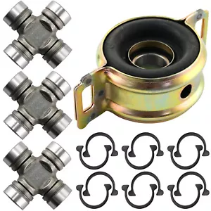 Driveshaft Support Bearing & Spicer U-Joints Set For Toyota Tundra T100 4WD c6 - Foto 1 di 5