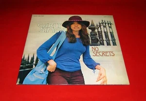 Carly Simon LP NO SECRETS japan VG !! - Picture 1 of 5