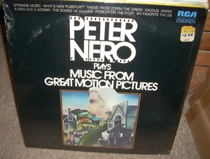 PETER NERO plays music from great motion pictures ( pop ) SEALED NOS - Picture 1 of 1