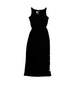 NWT Ralph Lauren long tank top dress SZ XL black boho sleek - Picture 1 of 6