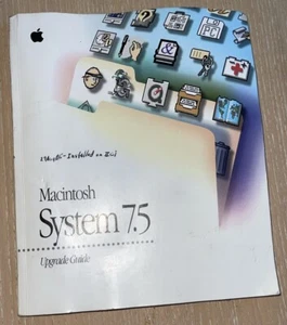 1994 Apple Computer Macintosh System 7.5 Upgrade Manual Guide Book - Bild 1 von 6
